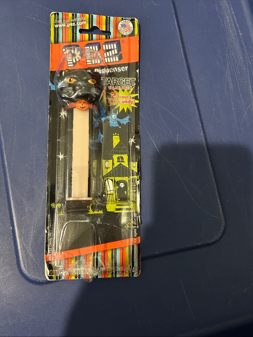 Black Cat Halloween PEZ Dispenser